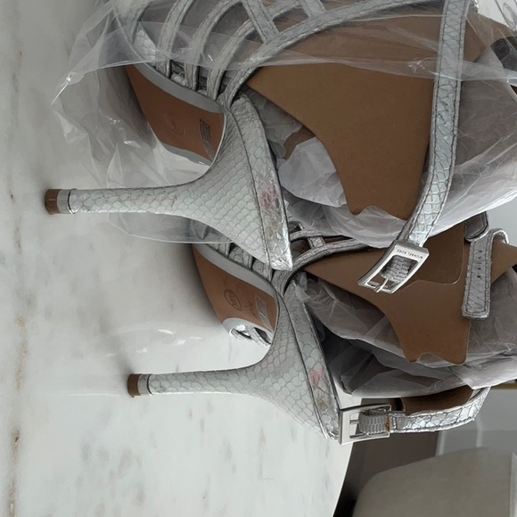 High heels silver Sandals - Picture 4 of 7